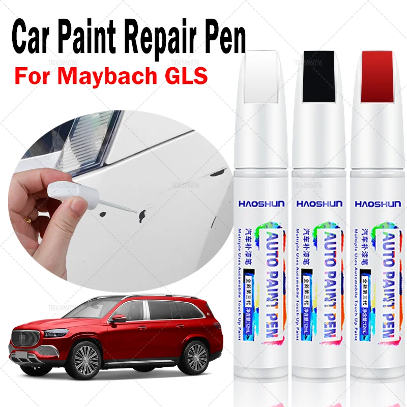 Voor Mercedes-Benz Maybach GLS 2021-2025 W167 Autolak Kras Reparatie Pen Touch Up Verf Accessoires Zwart Wit Zilver blauw Rood