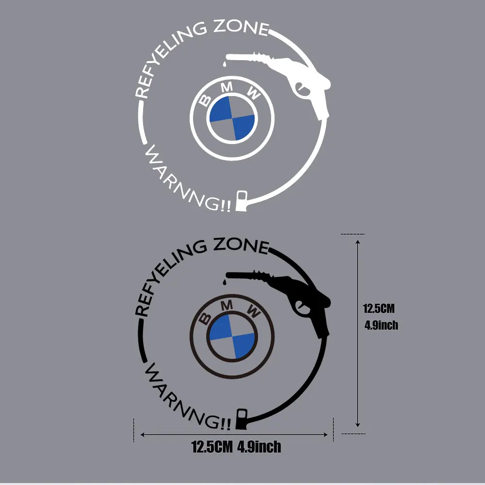 Pegatina para tapa de tanque de combustible de coche, decoración, calcomanías exteriores para Bmw 3 2 5 Series E90 F10 E60 X3 F25 E46 F30 X5 E53 E91 M M2 M3 M5
