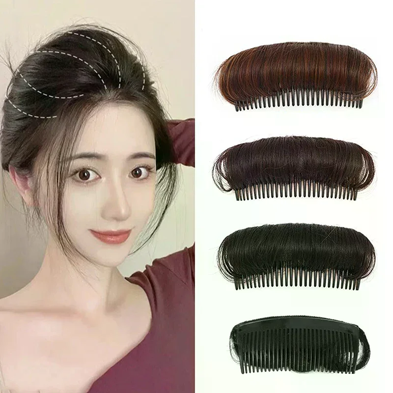 Wig Cushion Stable Hair Roots Volumizing Fiber Insert Comb Invisible Fluffy Hair Pad Female Heightening Artifact Hairstyle Tool - zdjęcie 1