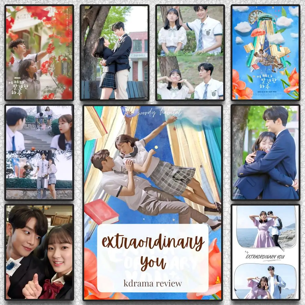 E-extraordinary You Love Show Poster Poster HD Art Sticky Wall Waterproof Home Living Room Bedroom Aesthetic Decoration