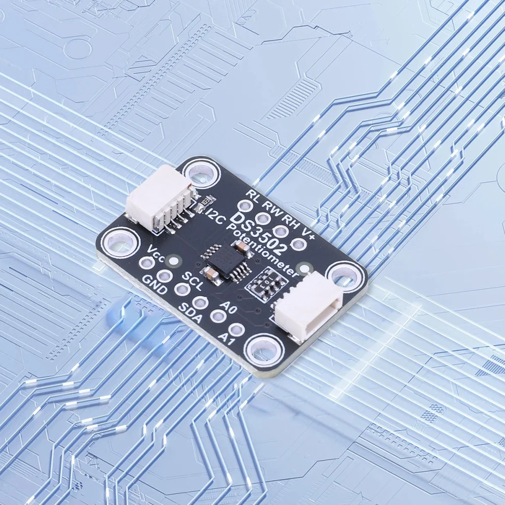 DS3502 Digital Potentiometer I2C Digital Potentiometer Breakout Potentiometer Compatible with STEMMA QT Qwiic