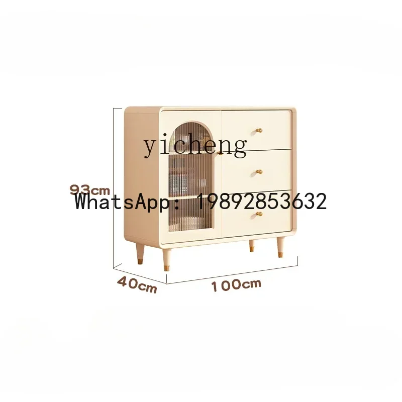 

Light Luxury Sideboard Cabinet Modern Minimalist Kitchen Storage Living Room Wine Cabinet