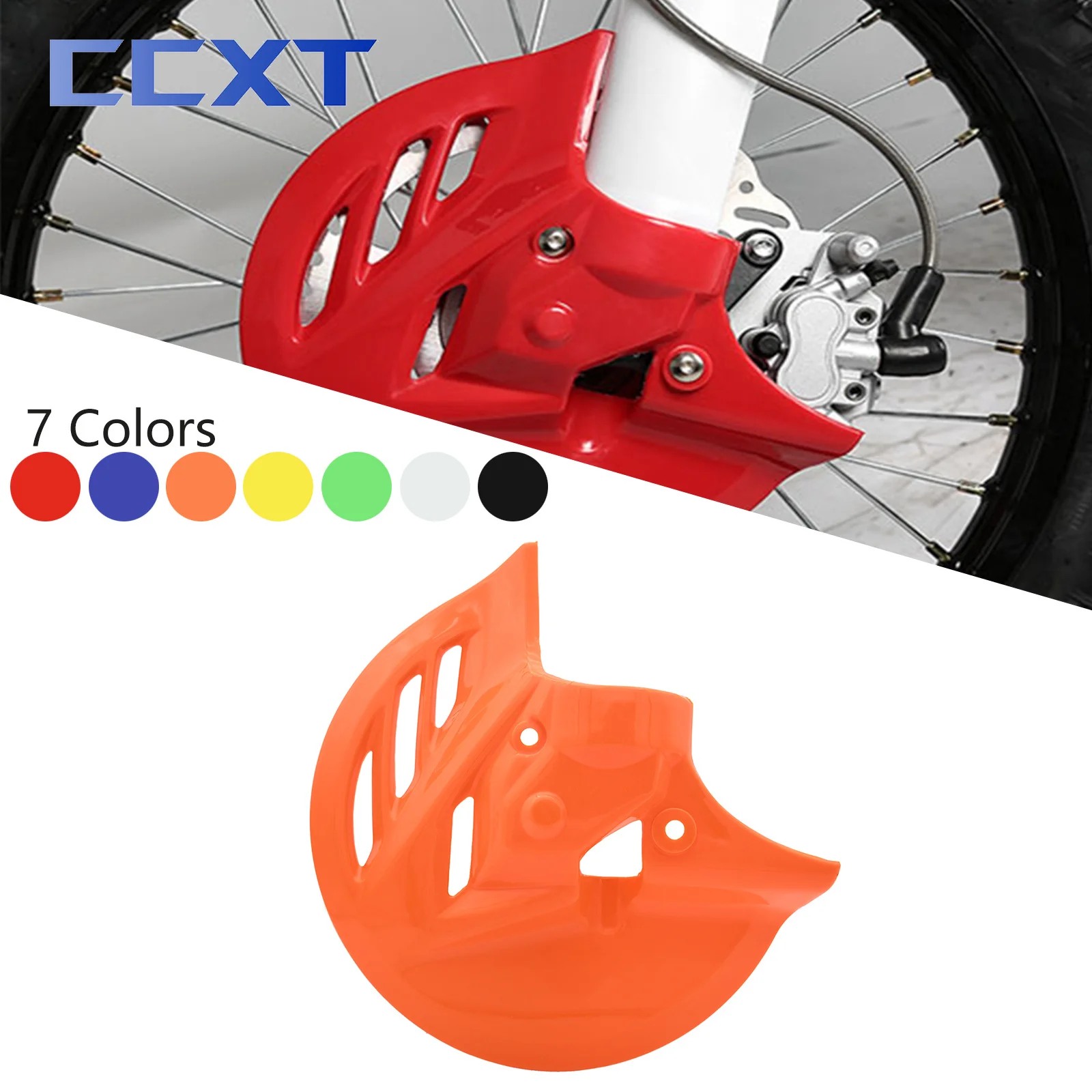 For Honda CRF 250R 250RX 250X 450L 450R 450RWE 450RX 450X Motocross Brake Disc Protective Rear Brake Disc Cover Protection Cover