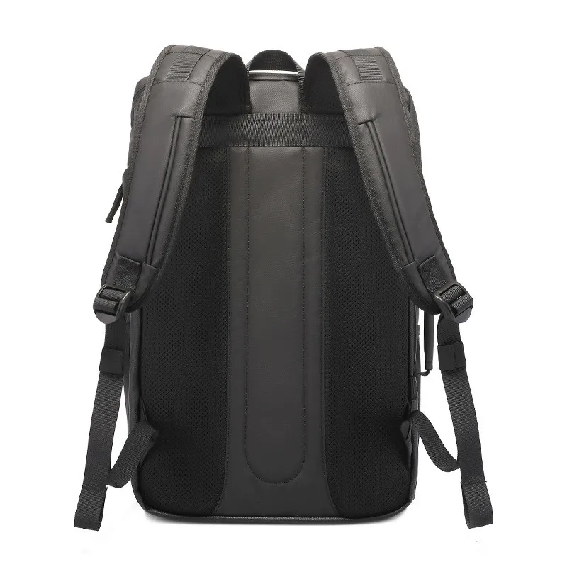 AIGO-Luxo Mochila Escolar Impermeável Grande Capacidade para Adolescentes, Masculino Oxford Bolsas, Mochila de Carregamento USB para Homens, Camping