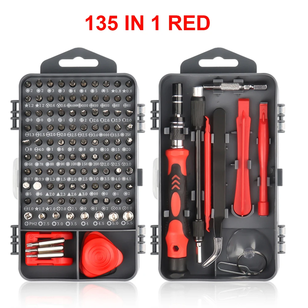 Schraubendreher-Set, magnetisches Torx-Phillips-Schrauben-Bit-Set, WOZOBUY, mit elektrischem Treiber, Entferner, Schraubenschlüssel, Reparatur, Telefon, PC-Werkzeuge