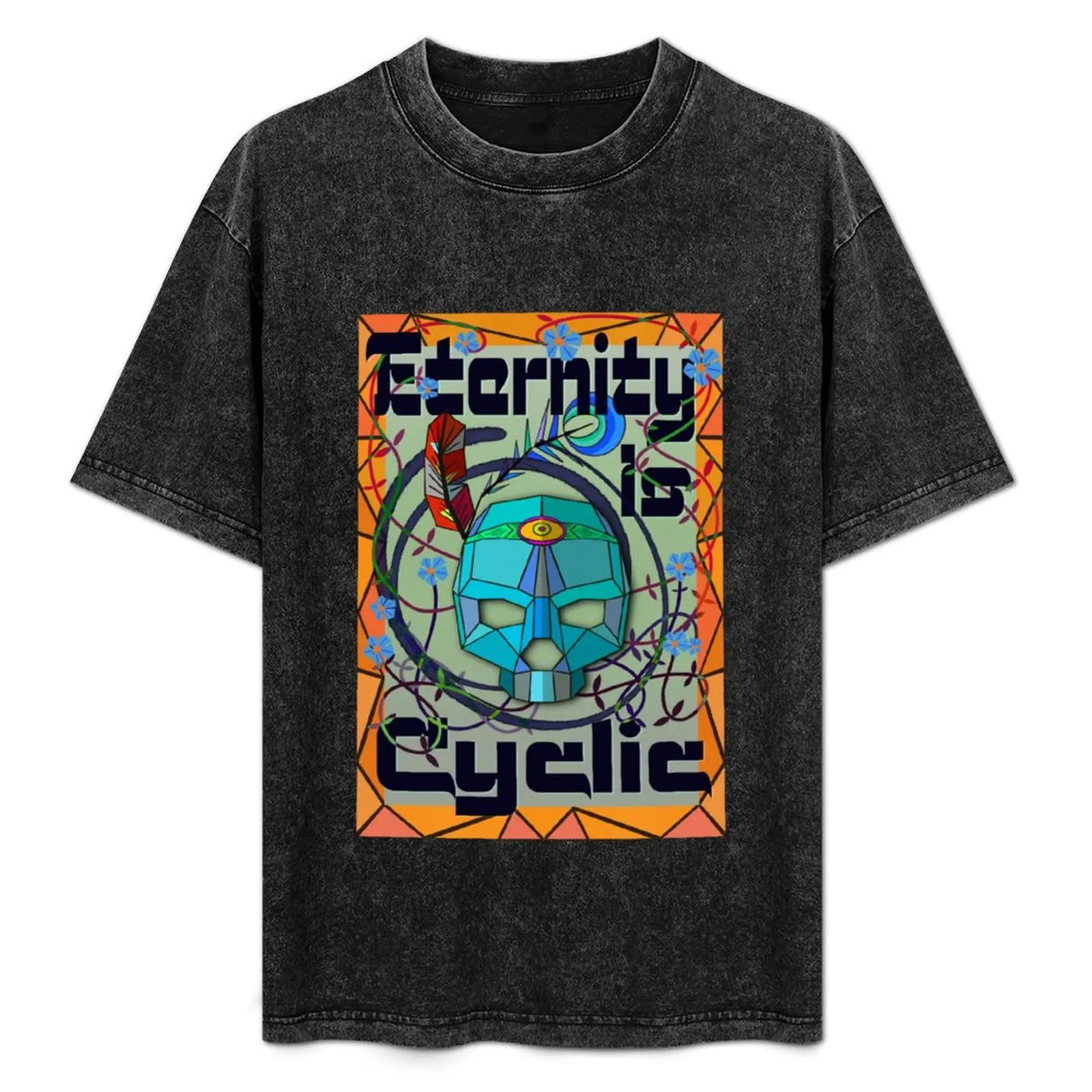 

Eternity is cyclic T-Shirt Minimalist Casual Short Sleeve Top