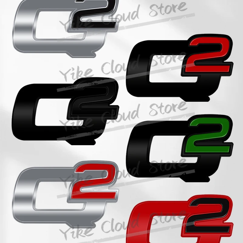 TI Q4 Q2 Decoration Emblem Car Styling 3D Metal Badge For Alfa Romeo Giulietta Giulia 156 Mito Stelvio Brera Body Trunk Stickers