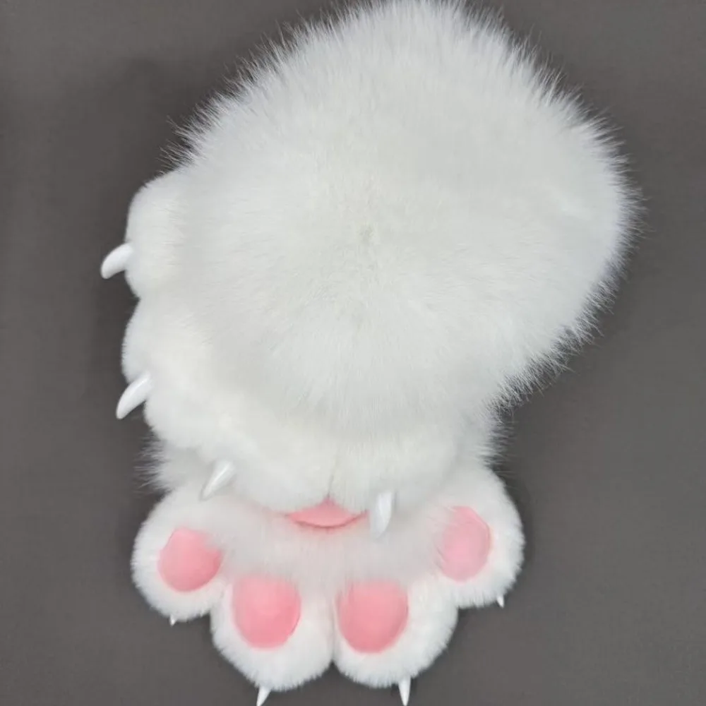 Animal Furry Claw Gloves Colored Beast Claws Cosplay Gloves Accessories Animal Gloves Comic Exhibition Props Role Play Halloween 3