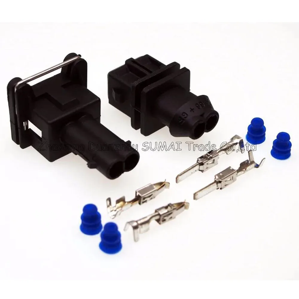 20 sets 2 Pin 3.5mm 368354-1 1928402448 Auto Oil nozzle plug,sensor plug,Injector connector for Toyota,Honda,Nissan