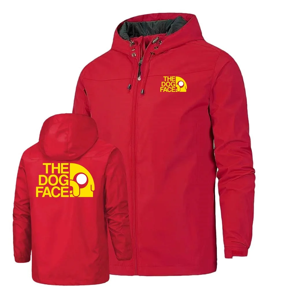 Уникальные куртки с принтом лица собаки