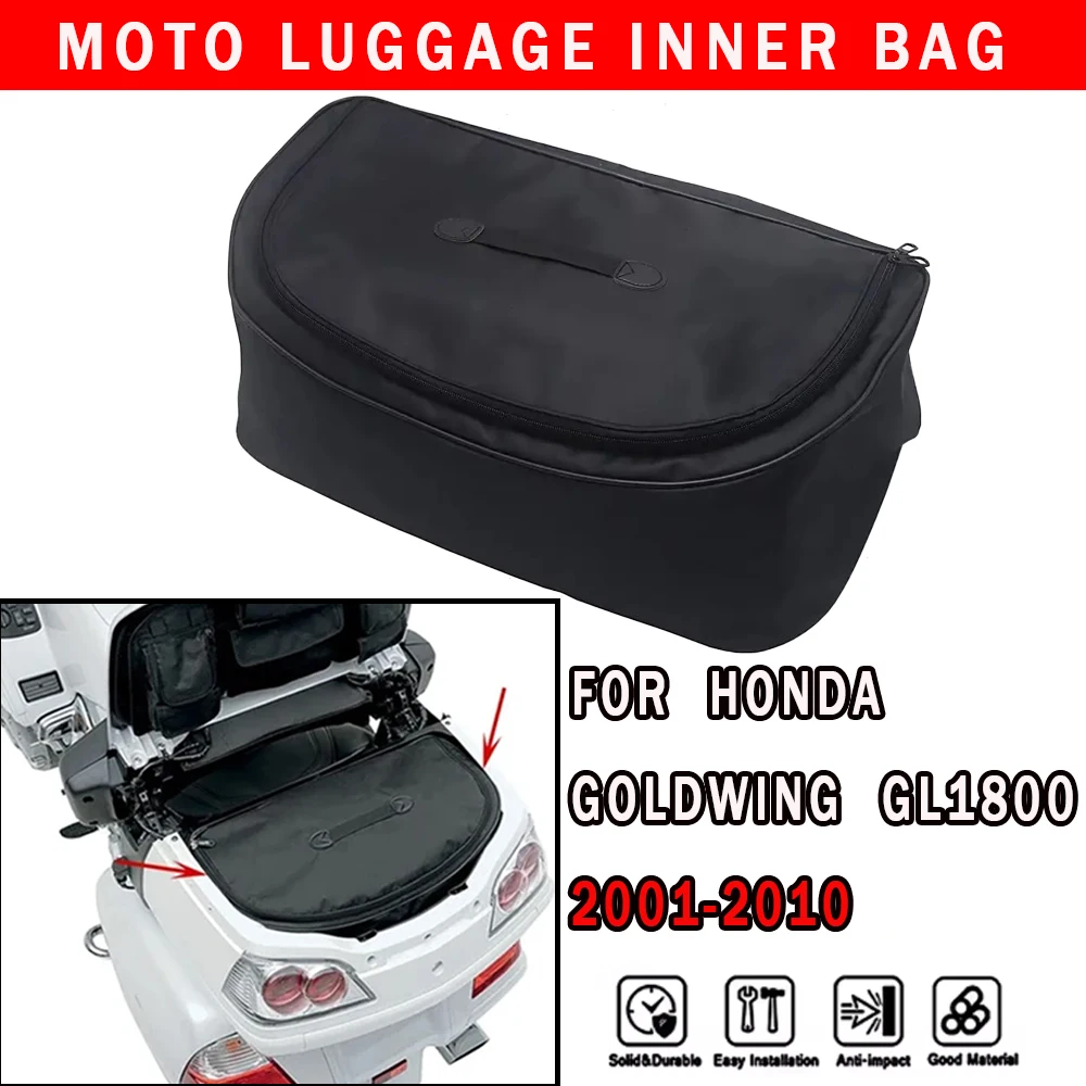 

Подходит для Honda Jinyi GL 1800 2001-2020, аксессуаров для мотоциклов, сумки на подкладку багажника, сумки для бокового ящика для хранения багажа