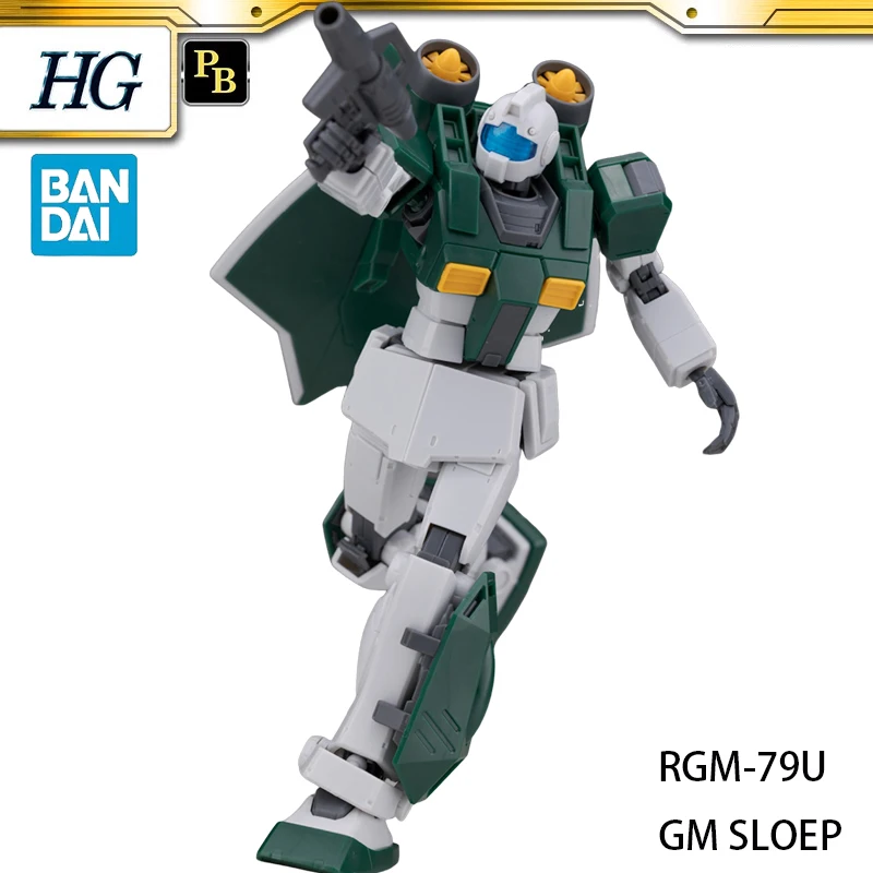

В наличии BANDAI PB LIMITED HG 1/144 Gundam Mobile Suit Discovery RGM-79U GM SLOEP Аниме Фигурки Сборная модель игрушки