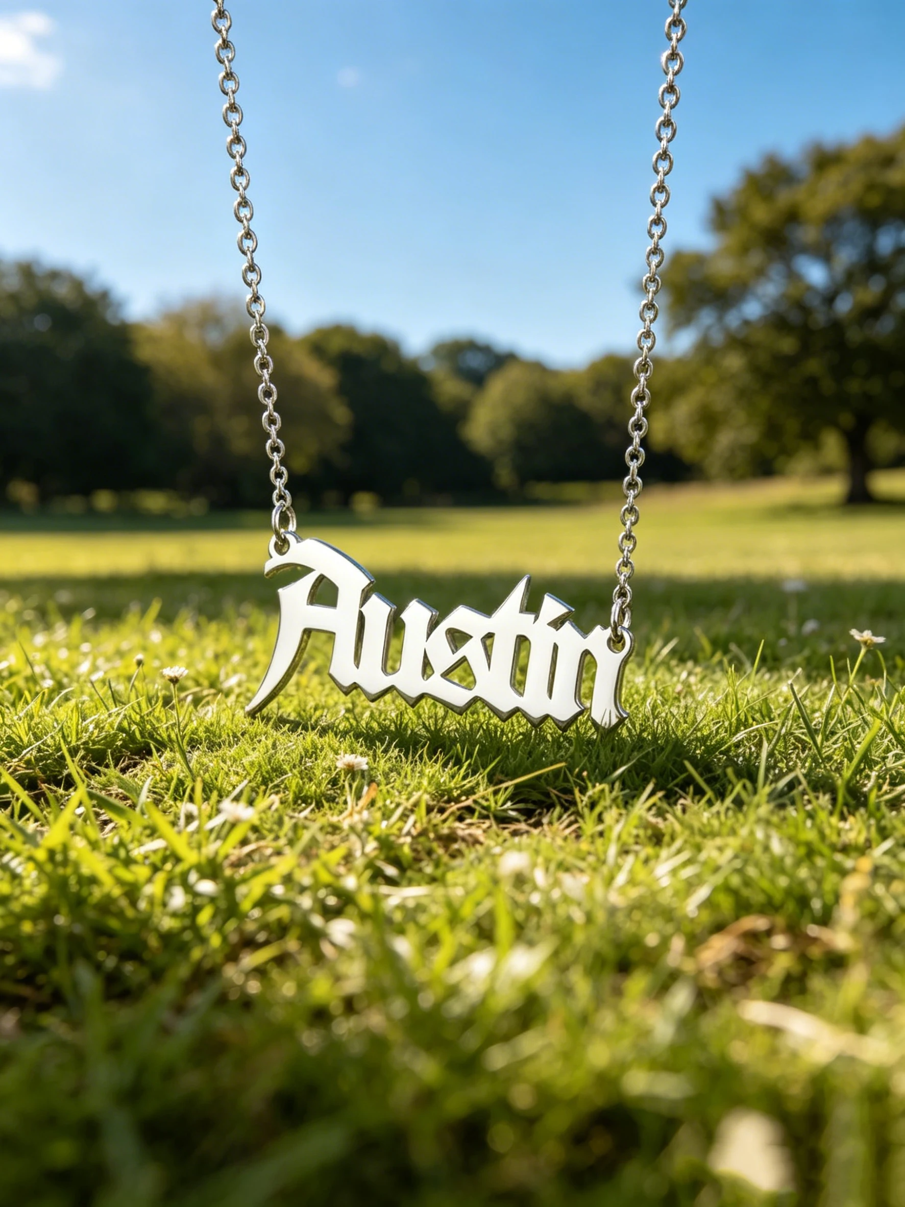 Custom Name Necklace Personalize Gothic Nameplate Choker Bespoke Vintage Hiphop Necklaces For Men Unisex Stainless Steel Jewelry