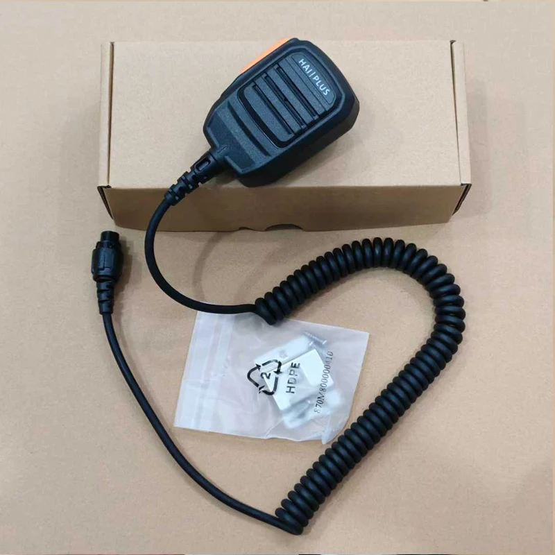 Compatible with Hytera MD650, MD780, MD788, HM780i, RD980, RD960 vehicle stage hand microphones, microphone shoulder microphones