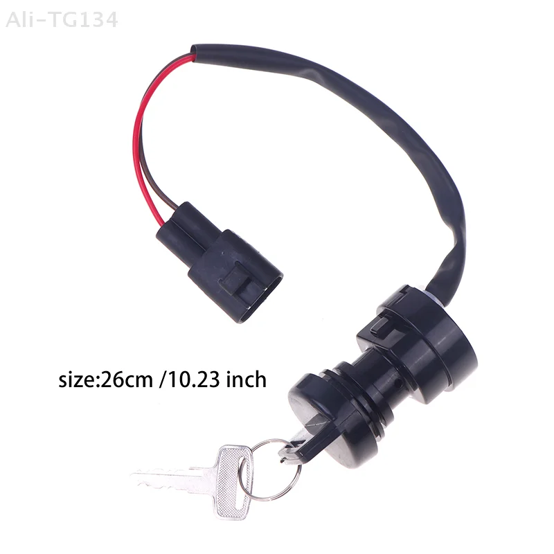09-16 Raptor 700 YFM700R YFM 700R 2 Pinos Motocicleta ATV Conjunto de interruptor de chave de ignição Interruptor de ignição com chaves para veículos off-road