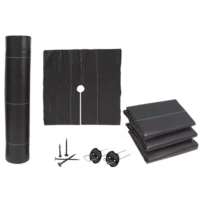 2025년형 블랙 농업용 플라스틱 제품 조경 농업 잡초 차단 매트