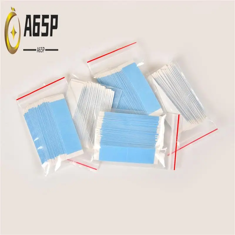 

A65P-180 шт./лот, прочная лента для парика, двухсторонняя клейкая лента для наращивания волос, водонепроницаемая лента для париков/кружевных париков, клейкая пленка