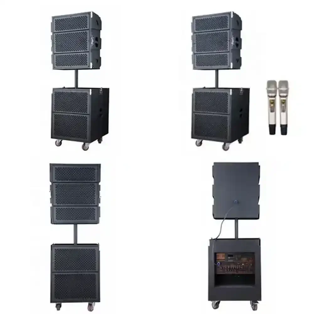 

New Product High quality professional active linear array for theater public performance stage speaker