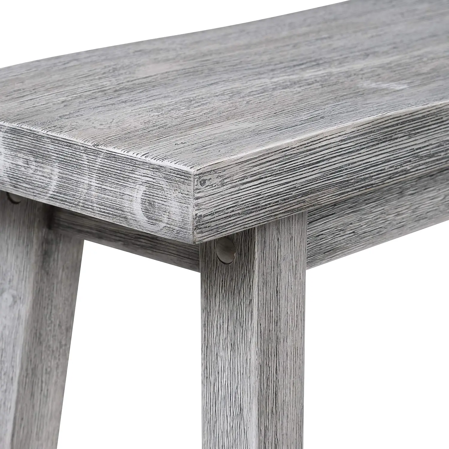 

Скамья без спинки Sonoma Counter Height — проволочная щетка Storm Grey