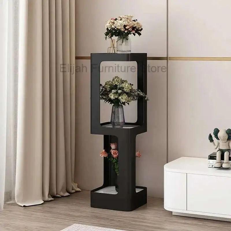 

Metal Luxury Plant Shelf Tiered Fashion Art Wedding Decoration Plant Display Shelf Modern Design Planten Rek Balcony Furniture