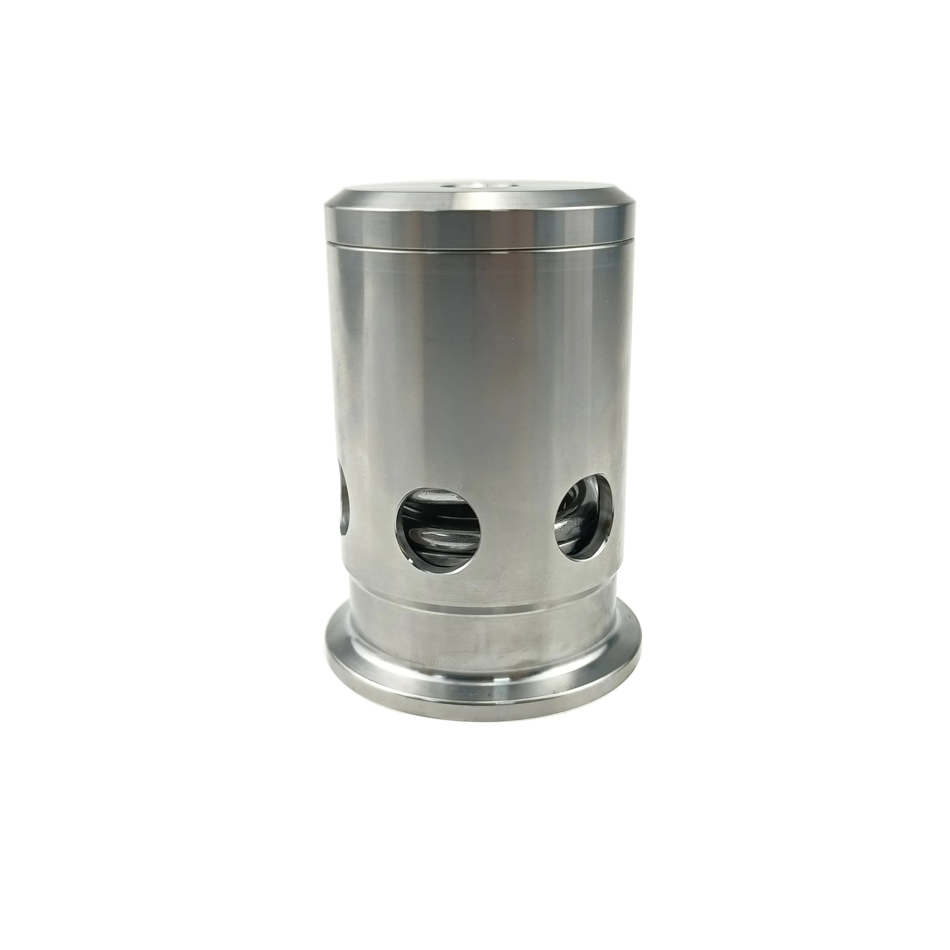 1.5' and 2' Clamp Type Breathing Valve Exhaust Valve Negative Pressure  Pressure Relief  Vacuum Pumping and Breaking