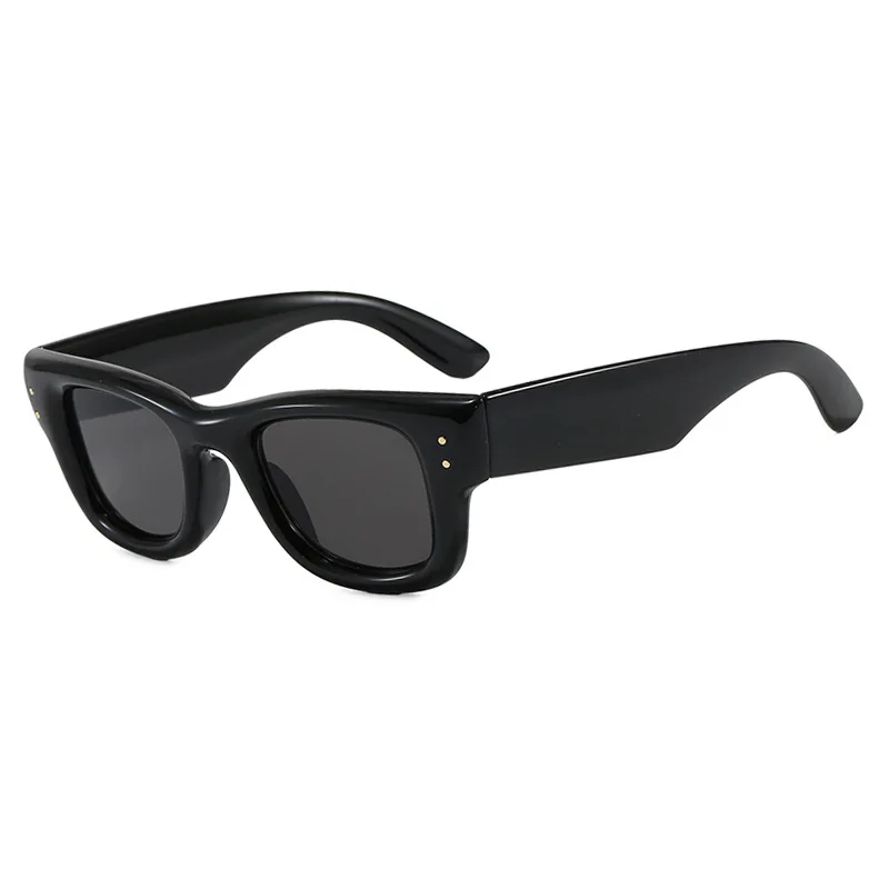 Korean Style Square Small Frame Glasses for Men and Women, New Model for Round Faces, Make the Face Look Smaller, Sunglasses