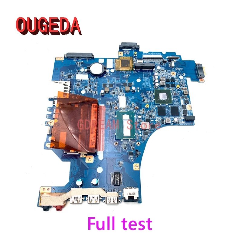 OUGEDA DA0HKDMB6D0 A1971744A A2011593A For Sony Vaio SVF15 SVF153 Laptop Motherboard GT740M GPU SR170 I5-4200 CPU main board