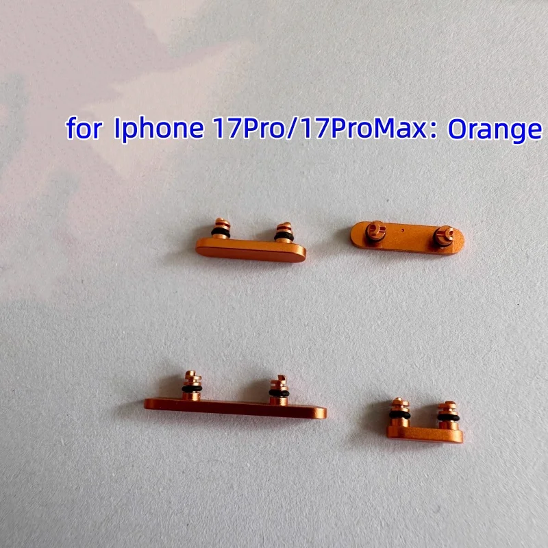For Iphone17 17Air 17Pro 17ProMax Mute button Power Buttons Volume Button Side Volume Buttons Power Keys for Iphone 17Pro 17Air
