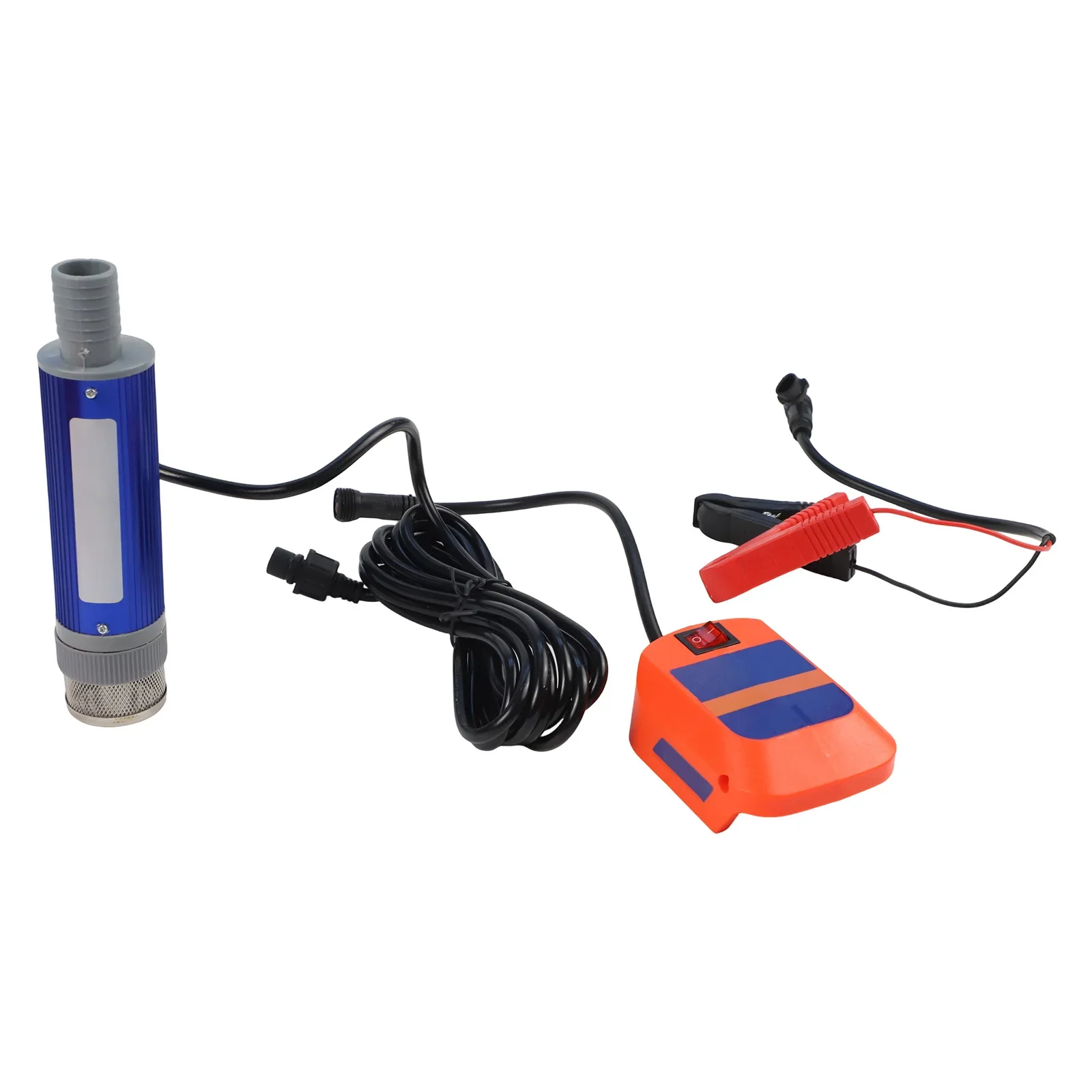 8mm 18V Cordless Lithium Battery Pump For Diesel Water Oil Transfer 40-60L/min Portable Electric Fluid Pump 2.4m Cable