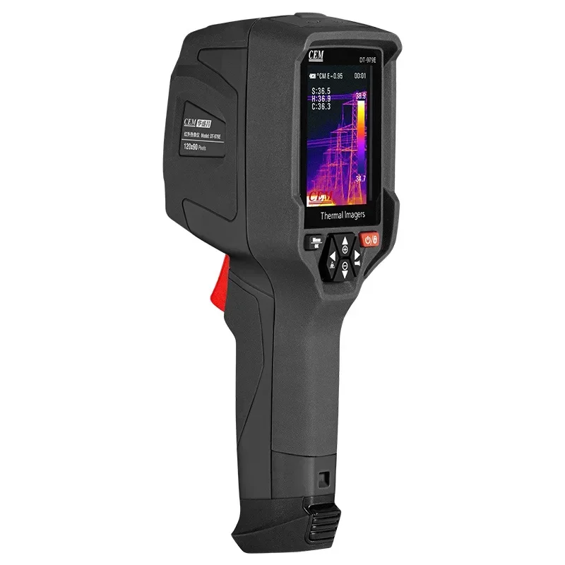 DT-979E Industrial Thermometer Handheld Portable Infrared Thermal Imager Power Fault Ground Heating Leakage Thermal Imager