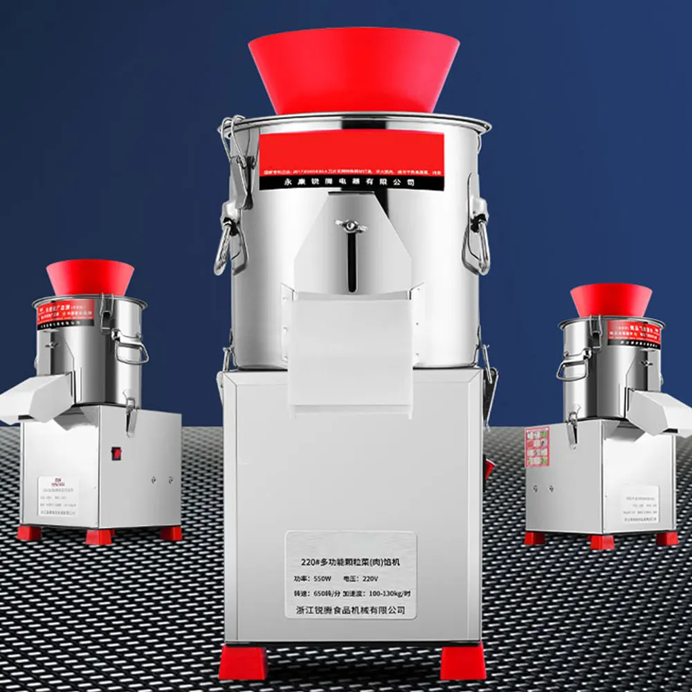 Автоматический измельчитель овощей, коммерческая электрическая овощерезка, режущий станок, измельчитель гранулированных овощей