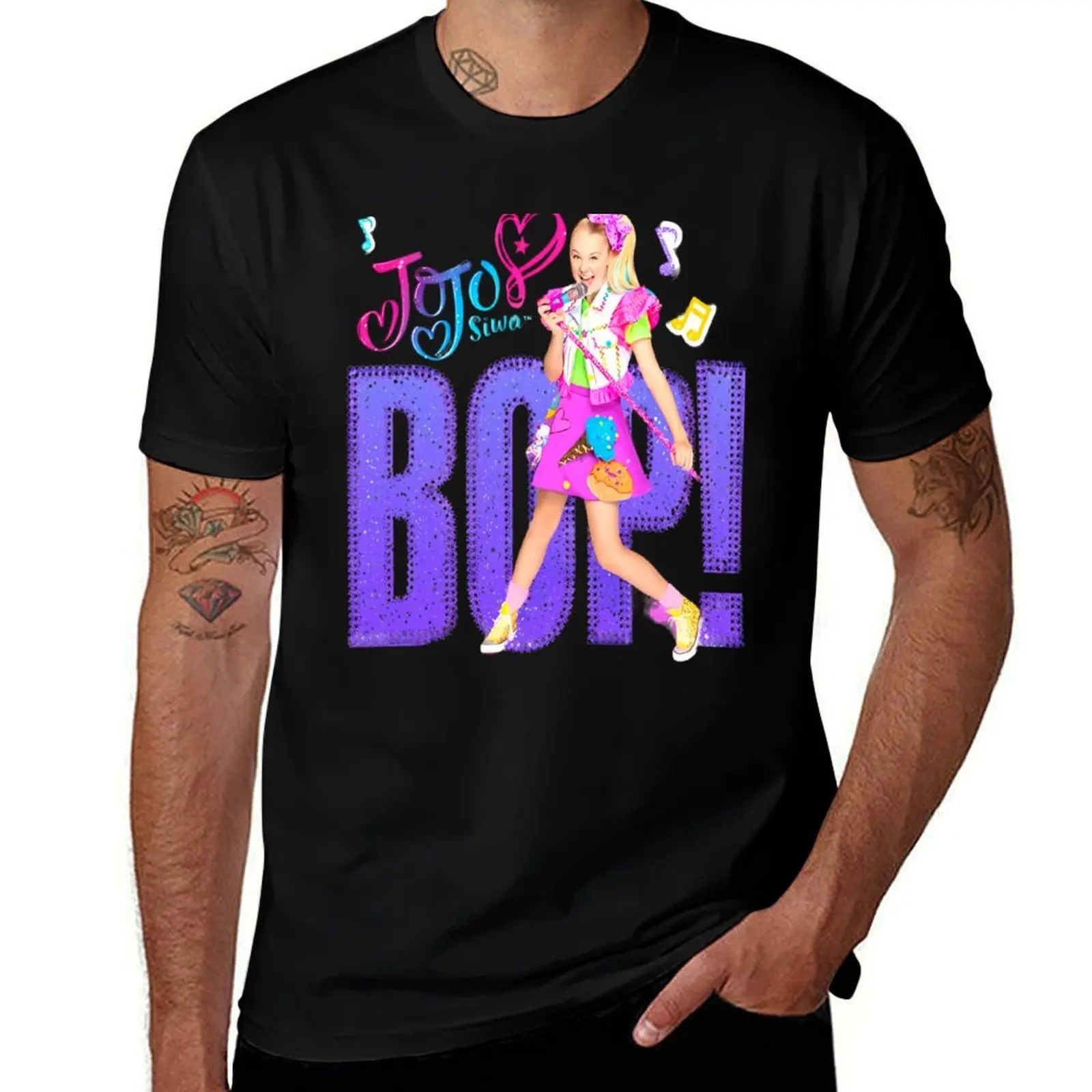 

Jojo siwa T-Shirt valentines boutique clothes graphic shirts animal prinfor boys slim fit t shirts for men