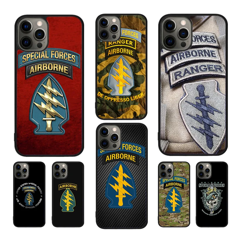 Special Forces Airborne Mobile Phone Cases Cover For iPhone 16 15 14 12 13 mini 11 Pro MAX apple 6 7 8 Plus SE2020 Coque