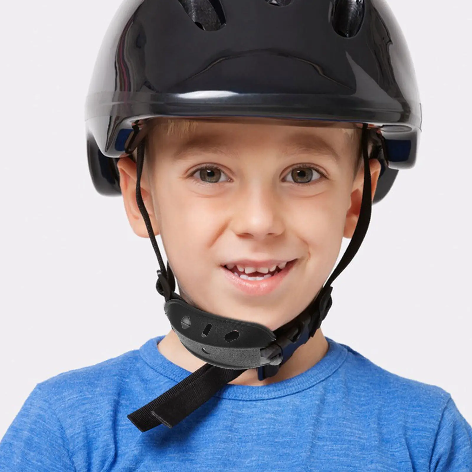 

10Pcs Chin Protector Pad Soft Adjustable Chin Cup for Motorcycle Helmets Hard Hats Safety Gear Construction Sports Soccer