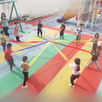 Children's Outdoor Sports Cooperative Game Rope Ten-way Tension Rope Sensory Integration Teaching Parent-child Interactive Game