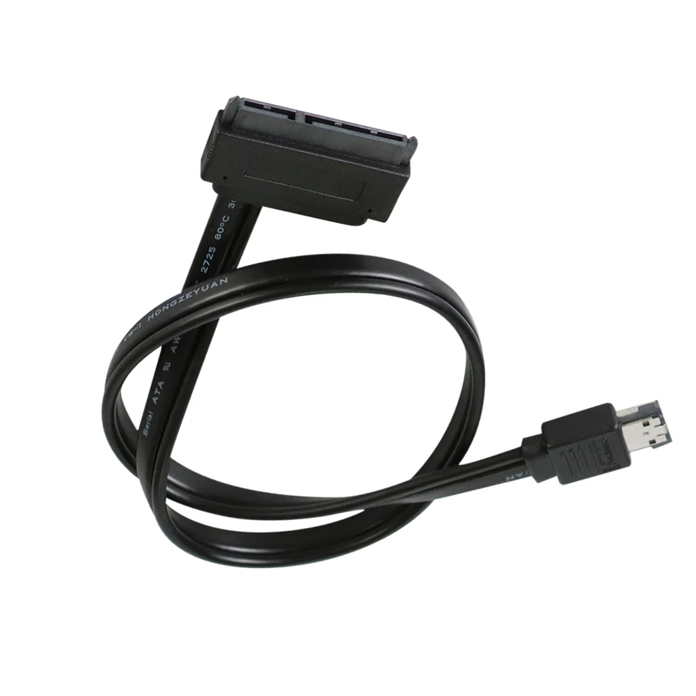 2026 New 50CM 5V ESATA to SATA7+15 Pin Hard Disk Data Cable ESATA USB to Sata 22Pin Connection Adpter Cable