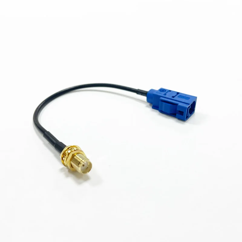 SMA Female to Fakra C Female RG174 G*/PS Pigtail Coax Cable