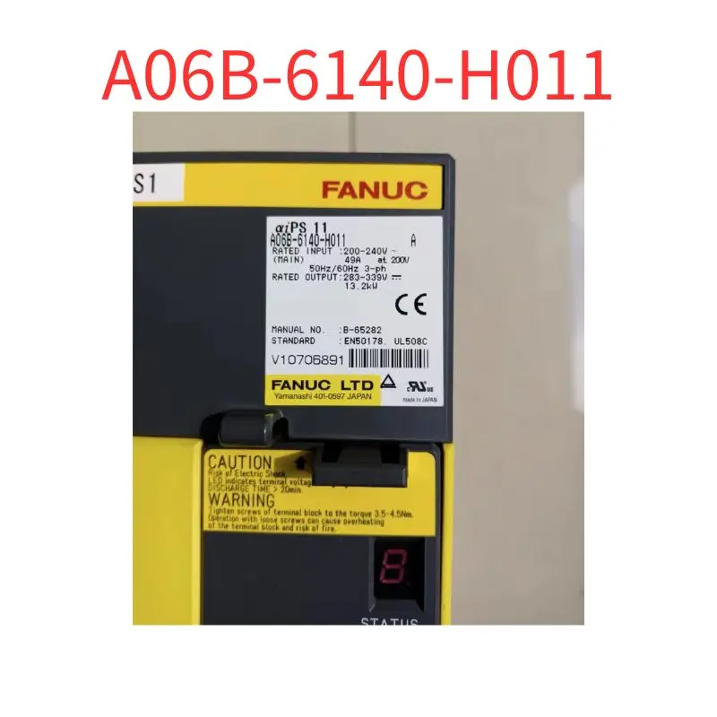 

Used A06B-6140-H011 Fanuc Drive tested ok A06B 6140 H011