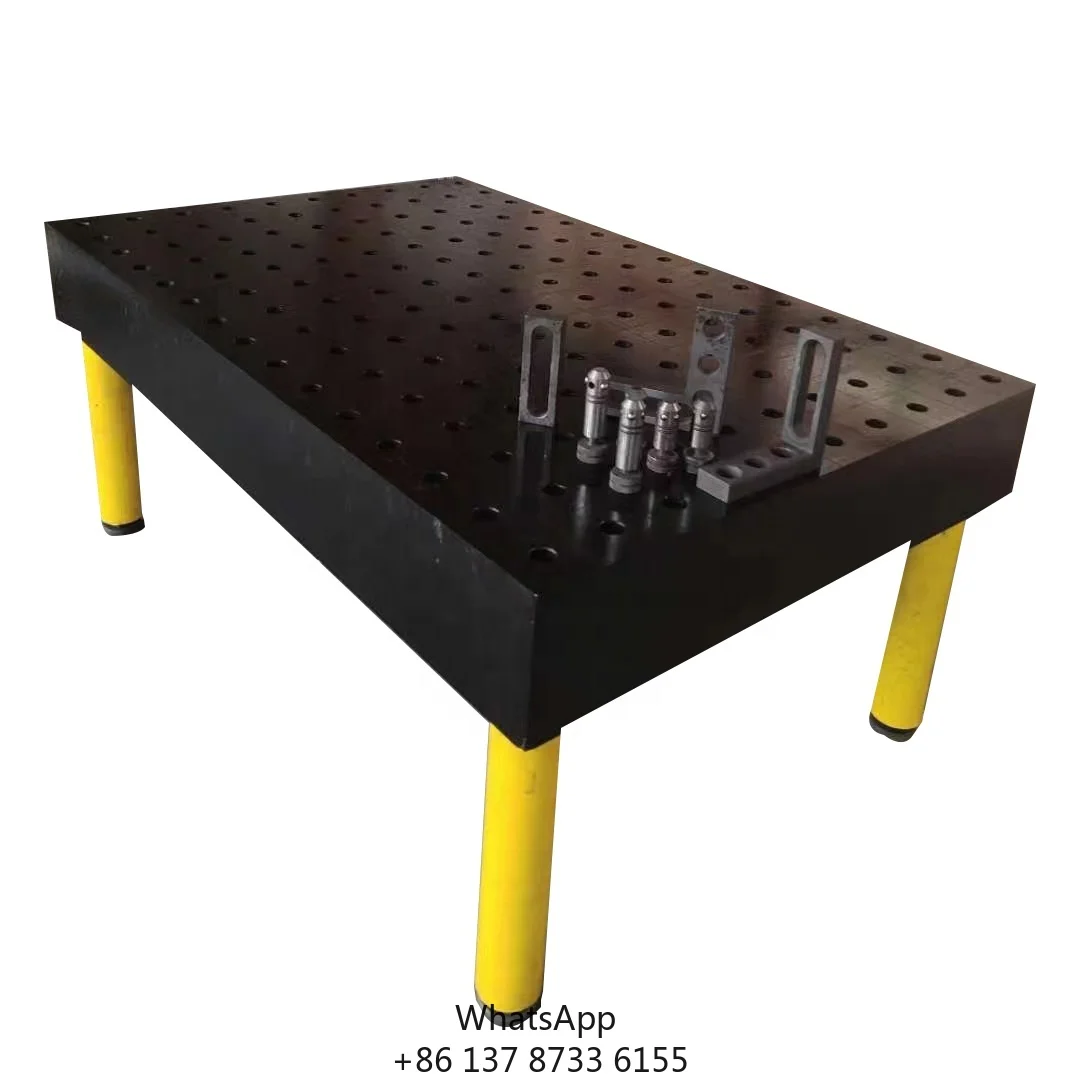 高品質D16 D28 3D溶接テーブル 1000*1500*200mm窒化物プラットフォーム 新型高精度測定検査