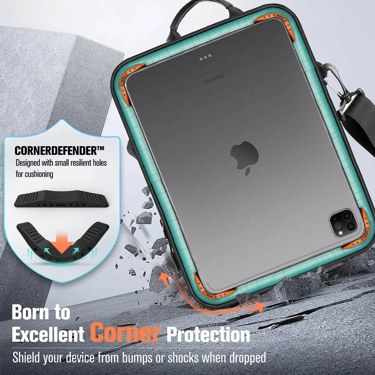 Funda impermeable para tableta, bolsa para iPad Pro 12, 9, 11 pulgadas, iPad 10, 9, 8, 7. ª generación, Air 5, 4, 3, 2021, 2022