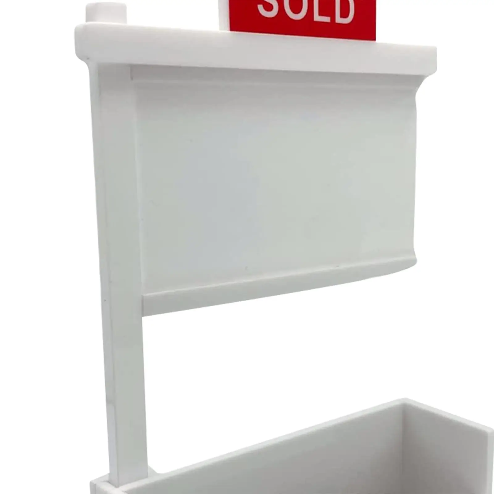Wooden Business Card Holder Large Capacity Desk Organizer Farmhouse Display Stand for Office Reception