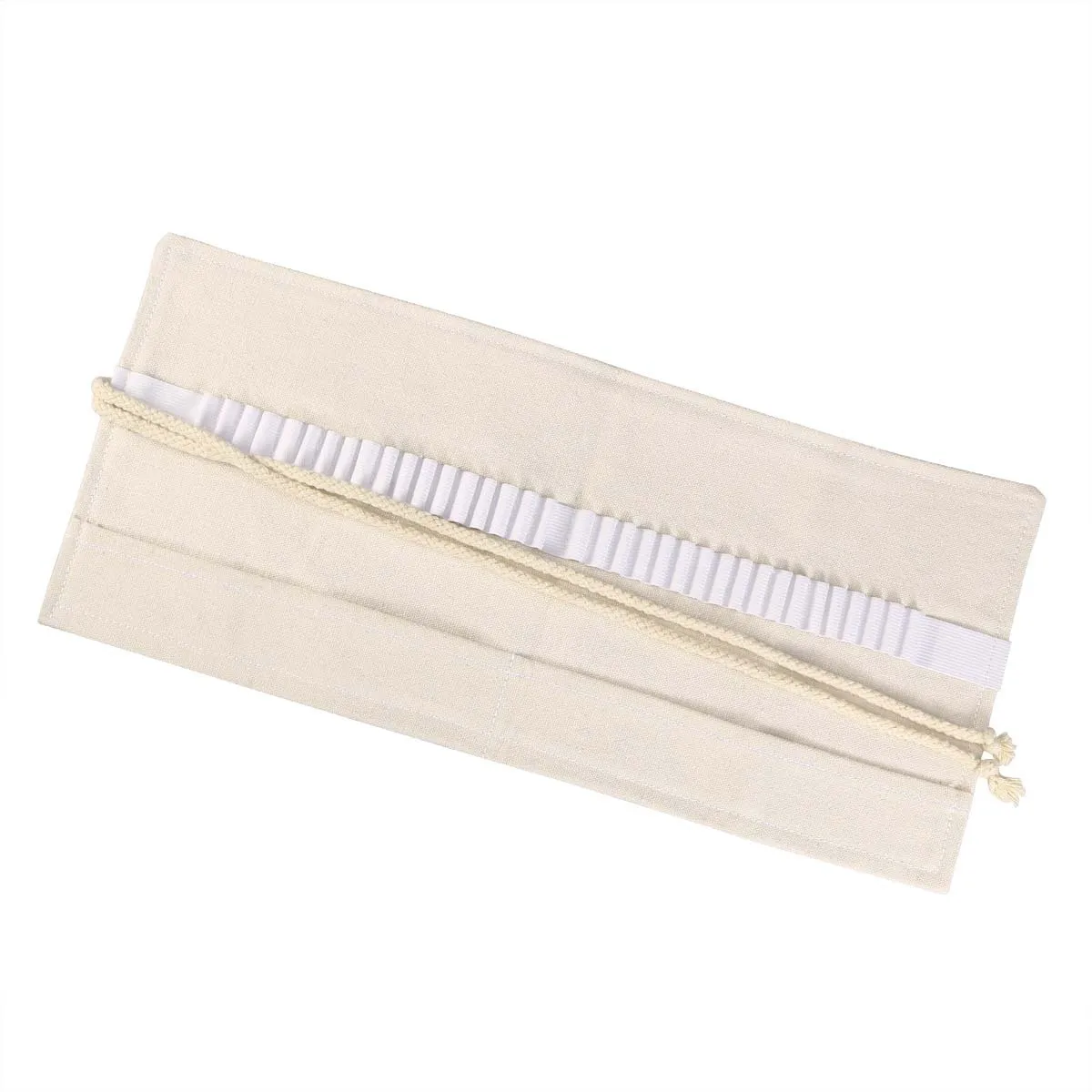 قماش قلم رصاص نشمر المنظم الإبداعية قلم رصاص التفاف المحمولة كيس التخزين للفنانين الطلاب الرسام صندوق أدوات مكتب أقلام رصاص