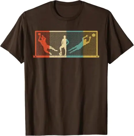 Vintage Torwart-T-Shirt, Fußball-Torwart-Geschenk-T-Shirt, Y2k-Torwart-T-Shirt, tolle Bekleidung, Humor, Fußball-Torwart-Grafikkleidung – Detail 7