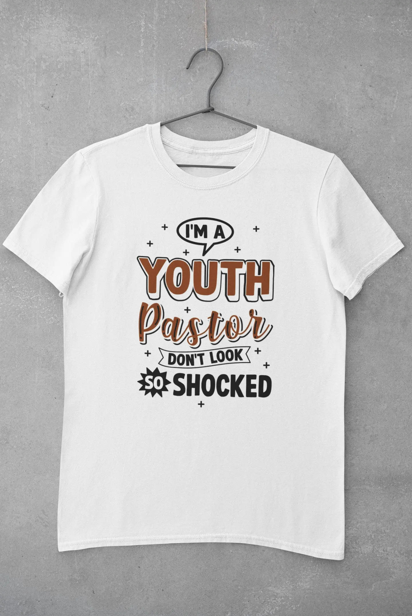 Youth Pastor T Shirt Clergy New Don't Look So Shocked