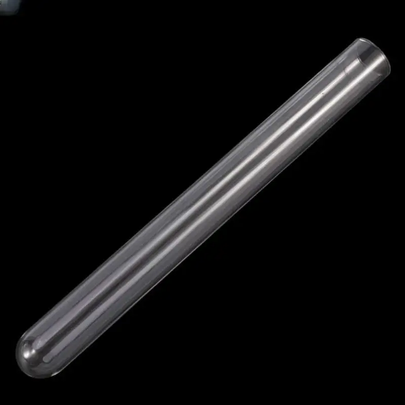 10 sztuk/partia 15mm * 150mm 18ml szklane probówki okrągłe dno materiały laboratoryjne odporne na wysokie temperatury rury