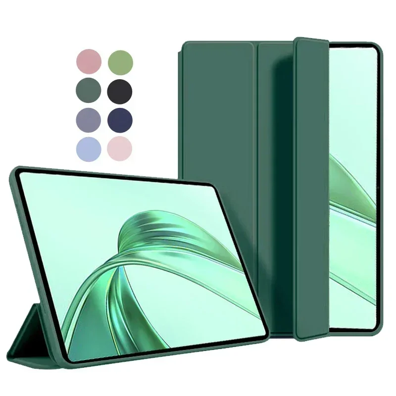 

Чехол для HonorPad Honor Pad X8a 11 дюймов 2024, трехсекционная подставка, мягкий силиконовый TPU чехол для планшета Honor Pad X8a, защитный чехол-футляр.