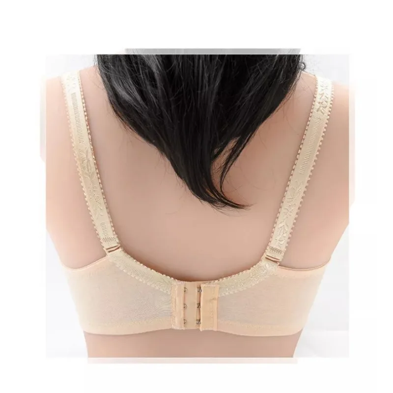 Sujetador de lactancia sin aros con cierre frontal, sujetador de maternidad para dormir, sujetador de lactancia Ultra suave para mujeres embarazadas y lactantes