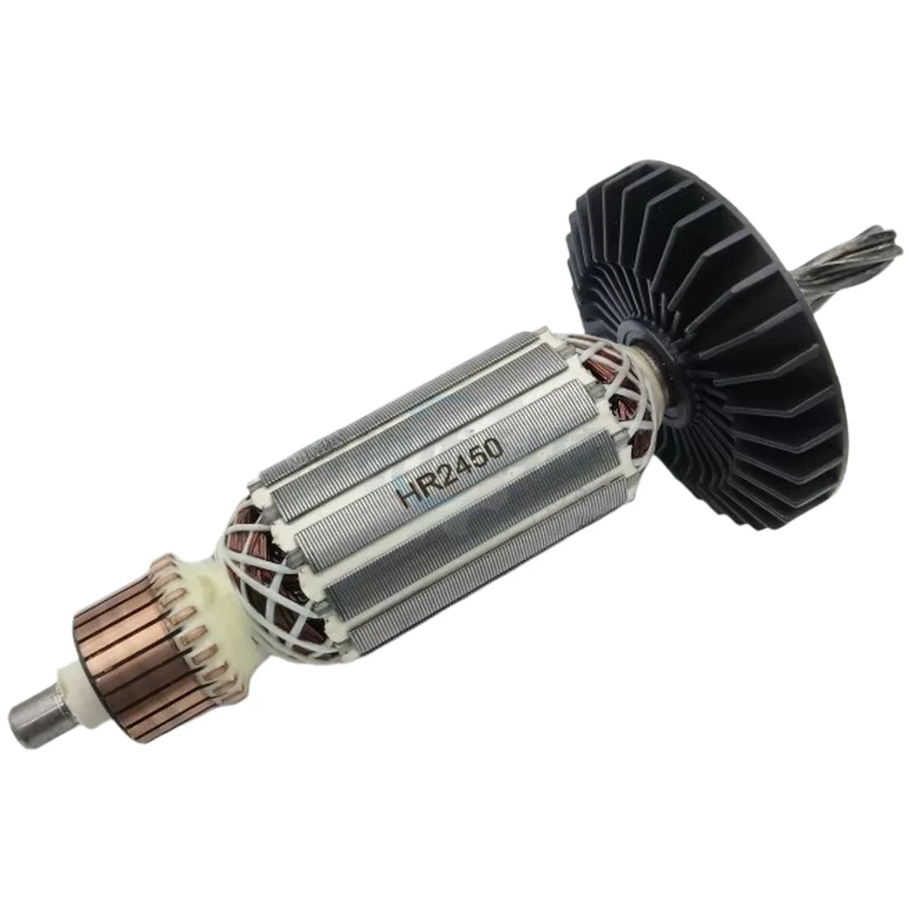 Replacement Electric Hammer Armature HR2450 Rotor Armature Bearing For HR2440F HR2451 Electric Hammer Repair Spare Part
