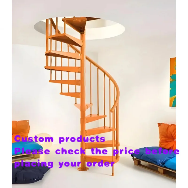 

custom.Modern Beautiful Metal Staircase with Wood Indoor Use Safe Design