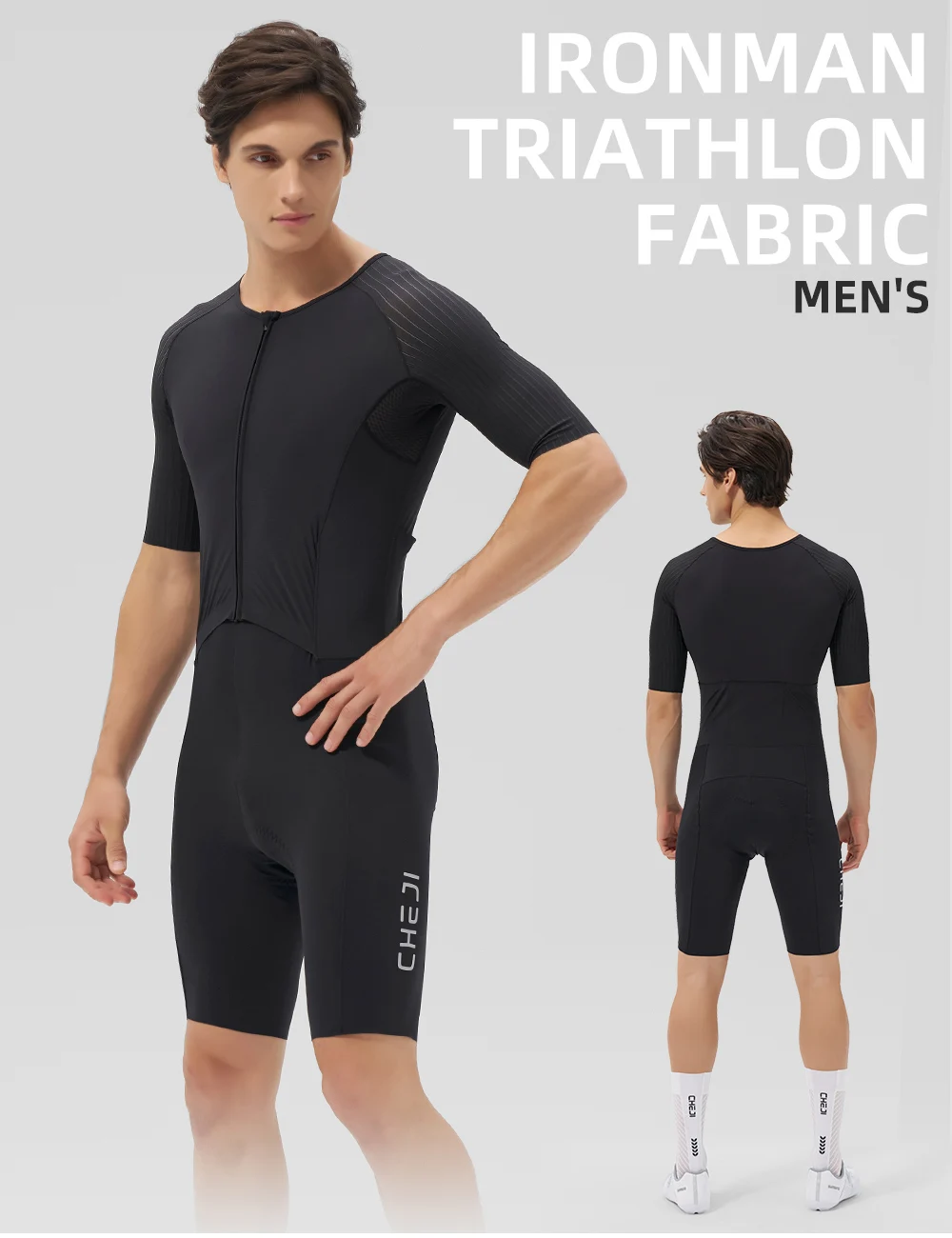 CHEJI Herren Pro Team Rennanzug – Detail 1